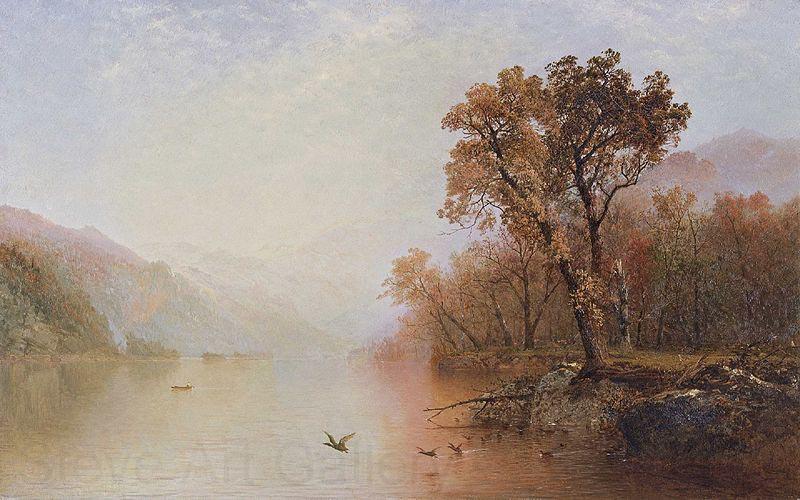 John Frederick Kensett Lake George Norge oil painting art